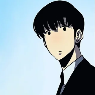 Telegram sticker 🔲 Sung Jin Woo (@TodorokiShouto)