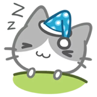 Telegram sticker 💤 😸 Meow 😸 @StickersPackRobot