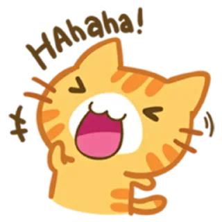 Telegram sticker 😂 😸 Meow 😸 @StickersPackRobot