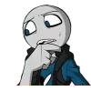 Sticker 🤔 PeterDunbarpremst @TgEmodziBot