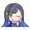 Sticker 😜 🪄 секай емоткі 1/2 🎀 @nalipemoji