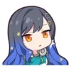 Sticker 😗 🪄 секай емоткі 1/2 🎀 @nalipemoji