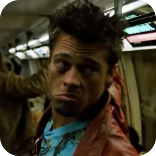 Telegram sticker 😎 Fight club ( @VON_zoro )