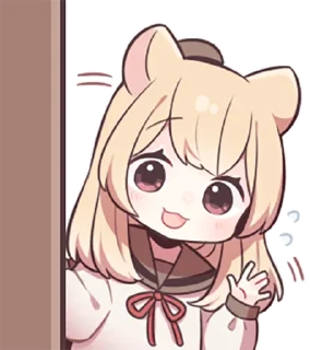 Video sticker 👋 hamstar-girl by sazi@LINE