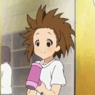 Telegram sticker 😋 yui hirasawa gif :: @fStikBot