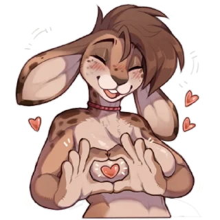 Video sticker ❤️ Riley Bully Bunny 🧡