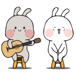 Telegram stiker 😗 Rabbit @stickersbag
