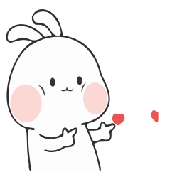 Telegram stiker 😘 Rabbit @stickersbag