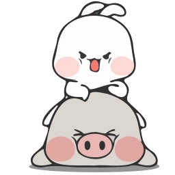 Telegram stiker 😙 Rabbit @stickersbag