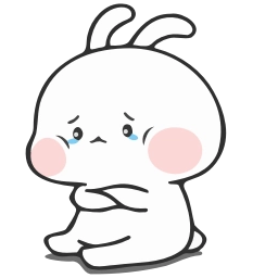 Telegram stiker 😭 Rabbit @stickersbag