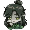Sticker 😏 tgcf x genshin