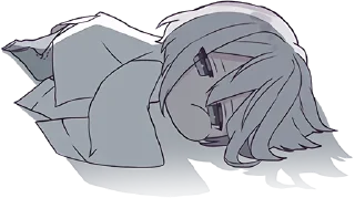 Телеграм стикер 😪 Тестовый объект-кун 3 @nyasticks