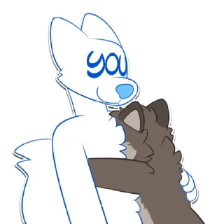Telegram sticker 🤗 Waschbaerkebab