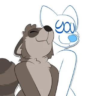 Video sticker 🤗 Waschbaerkebab