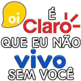 Телеграм стикер 👍 OiTimVivo