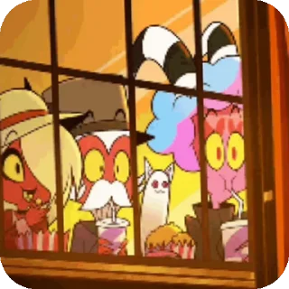 Telegram sticker 🍿 анины стикеры