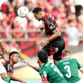 Telegram sticker 📦 É TETRA! ❤️🖤🏆🏆🏆🏆