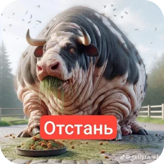 Sticker 🐶 Свин