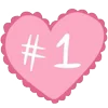 Video sticker 💖 cute pink ➜ @emoji1