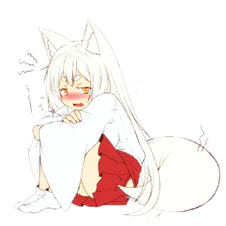 Telegram stiker 😞 Kohaku Yua by KTS Network