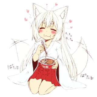 Telegram stiker 😊 Kohaku Yua by KTS Network