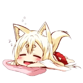 Telegram stiker 😴 Kohaku Yua by KTS Network
