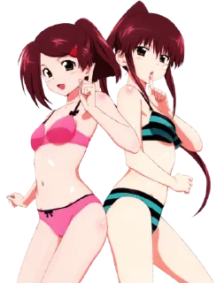 Telegram sticker ☝ Kiss × Sis