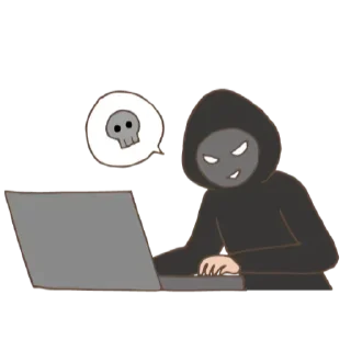 Telegram sticker ☠ Hacking ¦ @figurinhasWa