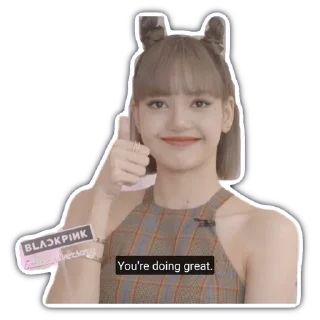 Telegram stiker 😊 Blackpink1