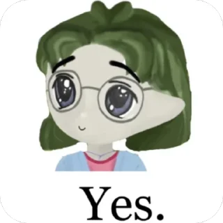 Telegram sticker 🫥 Remilia Japan