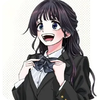 Telegram sticker 🙂 Cute girlfriend