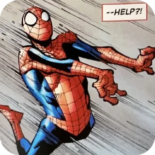 Telegram sticker 🫨 Spider man @zatmenienochi