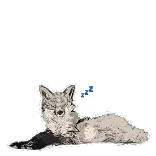 Video sticker 💤 Slava's Dumpster-Fox Hideout