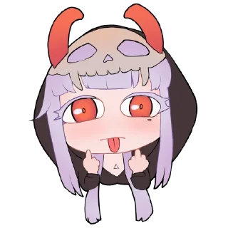 Telegram stiker 🖕 Eri-san by @DOIKAII