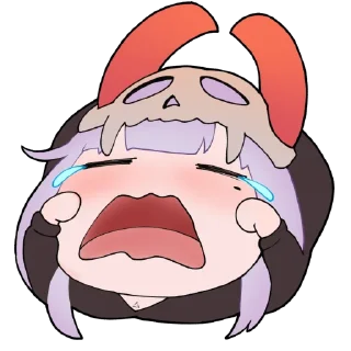 Telegram stiker 😭 Eri-san by @DOIKAII