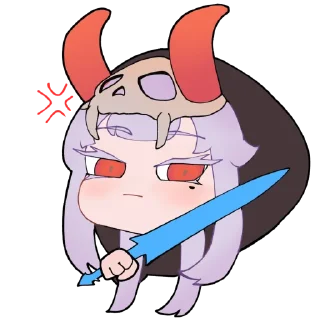 Telegram stiker 👿 Eri-san by @DOIKAII
