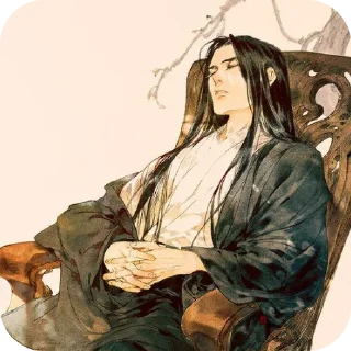 Telegram sticker 🪑 @sweetyfamily27. Fang Yuan