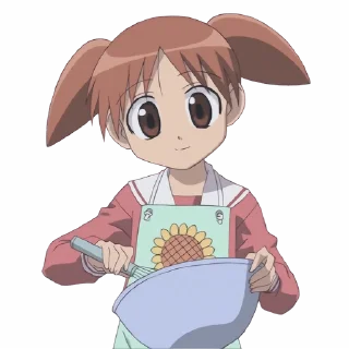Video sticker 👩‍🍳 @Anime_Sticker_noob - Azumanga Daiou The Animation