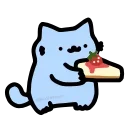 Video sticker 🍰 Nub Nub Cat @motletovvemoji