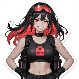 Sticker 🌟 backpackgirl