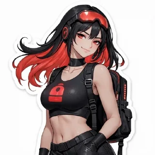 Video sticker 🌟 backpackgirl