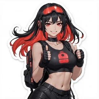 Video sticker 🌟 backpackgirl