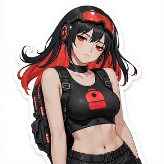 Telegram sticker 🌟 backpackgirl