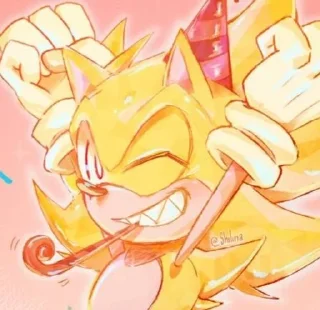 Telegram sticker 🥳 Fleetway :: @fStikBot