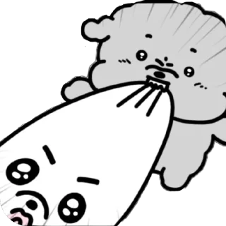 Video sticker 🫥 푸하르는 룽지꺼