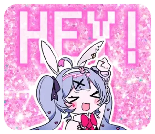 Telegram sticker 🧁 ₍ Rᥲδδiᴛ 𐋏᧐ᥣᥱ ₎ ˚₊· ♡ @mewsticks