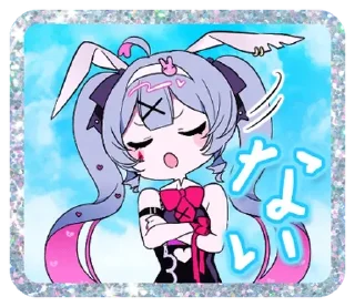 Telegram sticker 🧁 ₍ Rᥲδδiᴛ 𐋏᧐ᥣᥱ ₎ ˚₊· ♡ @mewsticks
