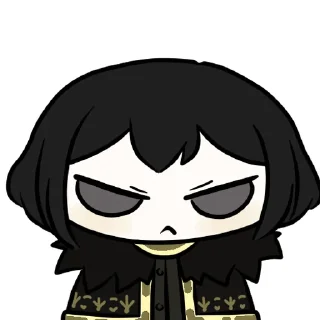 Telegram sticker 🎭 Zena Cat by @cabric7986 (YouTube)