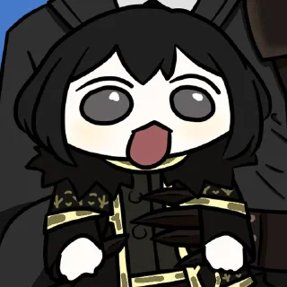 Sticker 🎭 Zena Cat by @cabric7986 (YouTube)