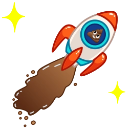 Sticker 🚀 $GOVNO by @artsuperb